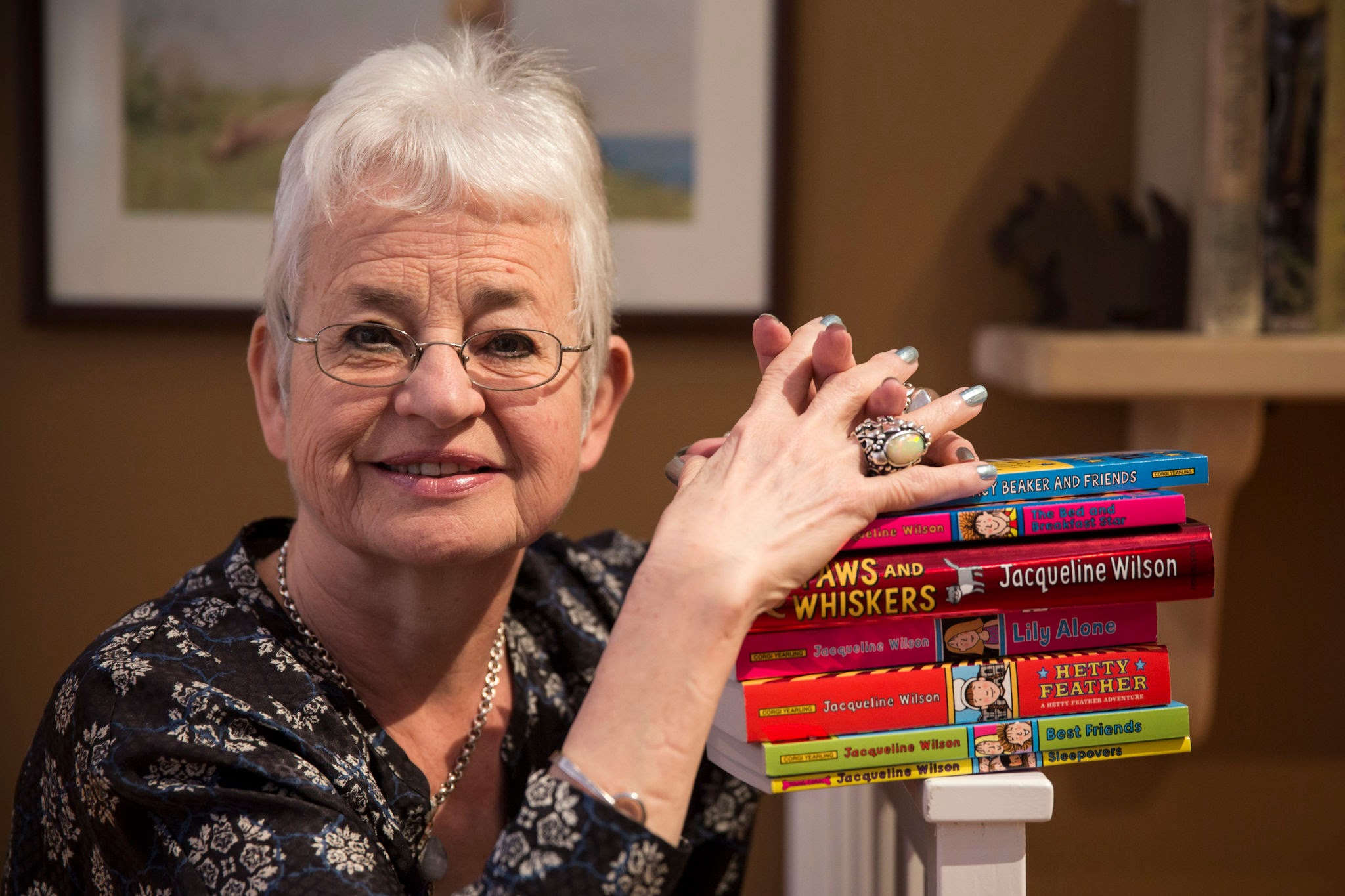Jacqueline Wilson Re-Creates Her Childhood Bedroom
