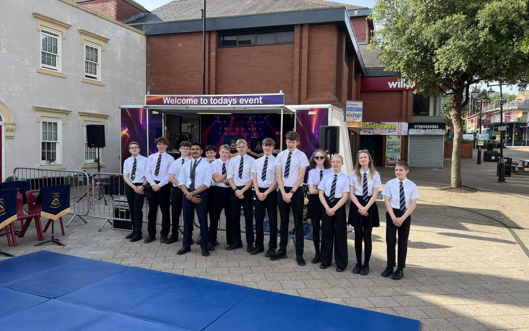 Music Matters event in Halesowen Town Centre